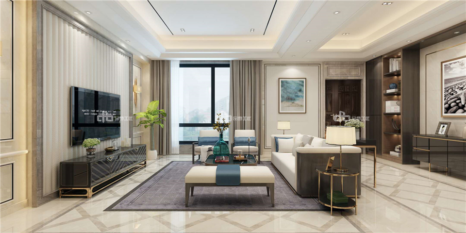 整木定制別墅裝修現代極簡輕奢風格效果圖(圖1) 整木定制別墅裝修現代極簡輕奢風格效果圖(圖1)