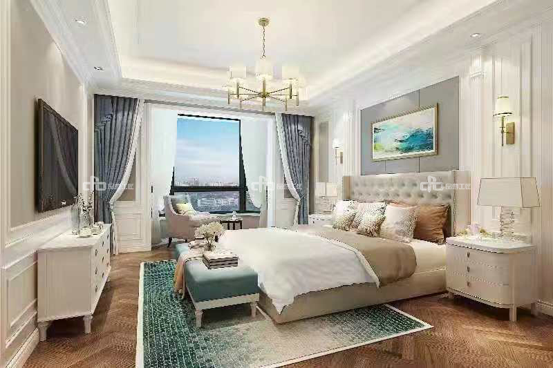 整木定制別墅裝修現代極簡輕奢風格效果圖(圖7) 整木定制別墅裝修現代極簡輕奢風格效果圖(圖7)