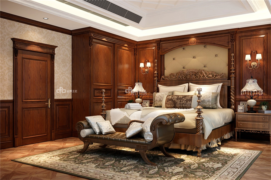 整木定制臥室要注意哪些設計事項?(圖2) 整木定制臥室要注意哪些設計事項?(圖2)