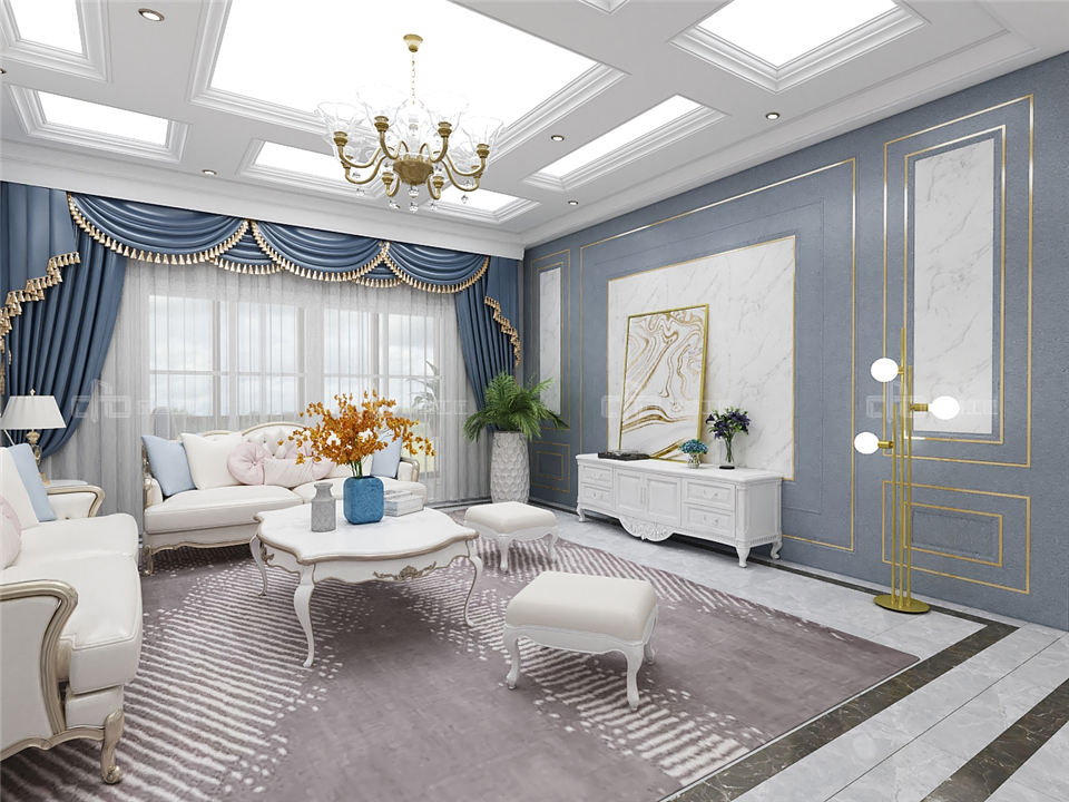 整木定制美式輕奢風(fēng)格，每一處都是怦然心動(dòng)的(圖3)