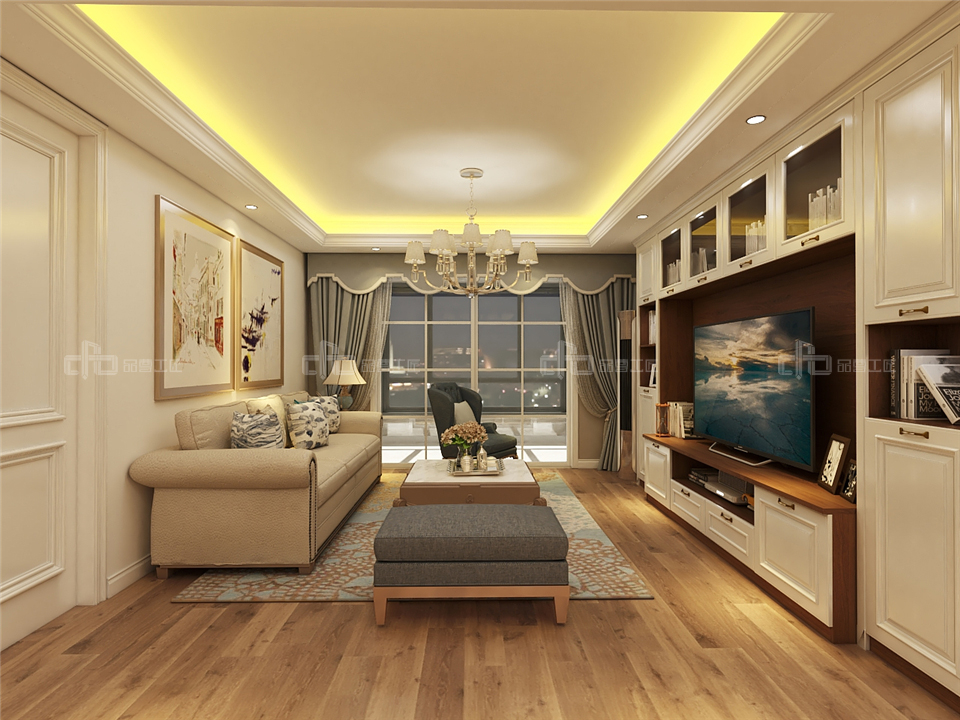 全屋整木定制,客廳所在幸福所向(圖3) 全屋整木定制,客廳所在幸福所向(圖3)