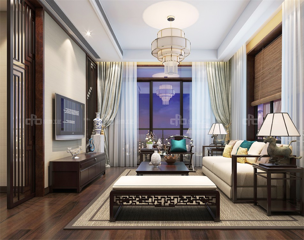 繁華之下，縱享從容、儒雅的新中式居所(圖6)