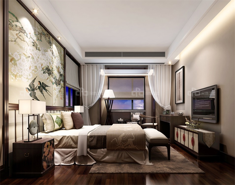 繁華之下，縱享從容、儒雅的新中式居所(圖9)