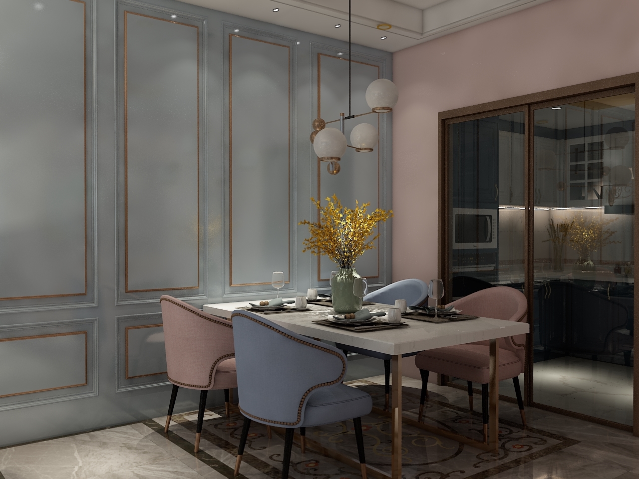 整木定制設計餐廳時哪些方面要注意?(圖3) 整木定制設計餐廳時哪些方面要注意?(圖3)