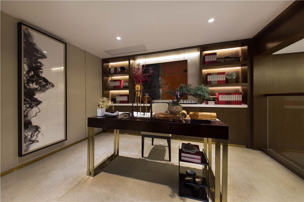 書房家具怎么擺放?書房風(fēng)水禁忌(圖2) 書房家具怎么擺放?書房風(fēng)水禁忌(圖2)