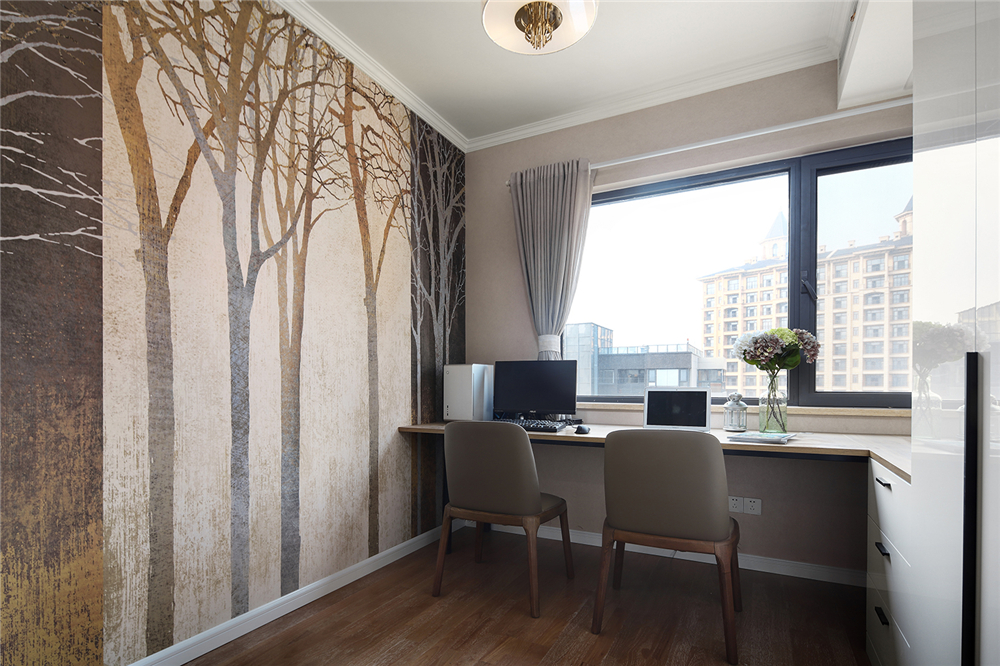 小戶型全屋定制如何設計書房?(圖3) 小戶型全屋定制如何設計書房?(圖3)