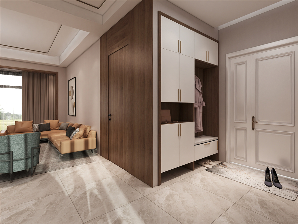 玄關(guān)鞋柜的標(biāo)準(zhǔn)尺寸一般是多少?(圖1) 玄關(guān)鞋柜的標(biāo)準(zhǔn)尺寸一般是多少?(圖1)