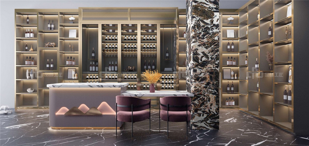 輕奢風酒柜一般都設計在哪里?(圖3) 輕奢風酒柜一般都設計在哪里?(圖3)