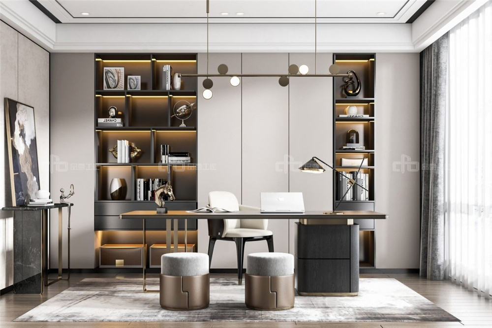 全屋定制書房要怎么設計？(圖1)