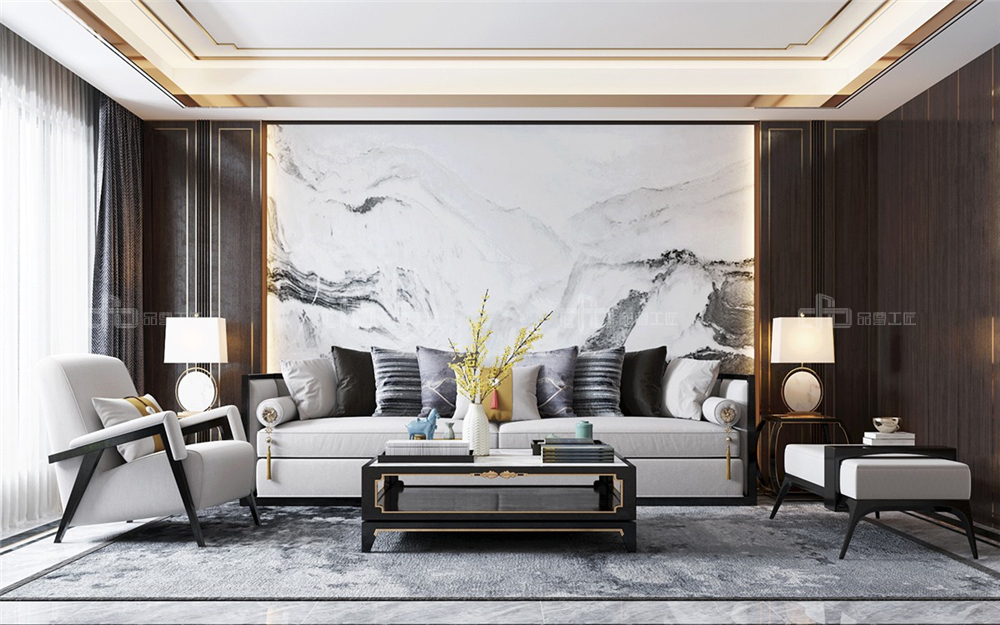 客廳沙發(fā)背景墻如何裝飾最好?(圖3) 客廳沙發(fā)背景墻如何裝飾最好?(圖3)