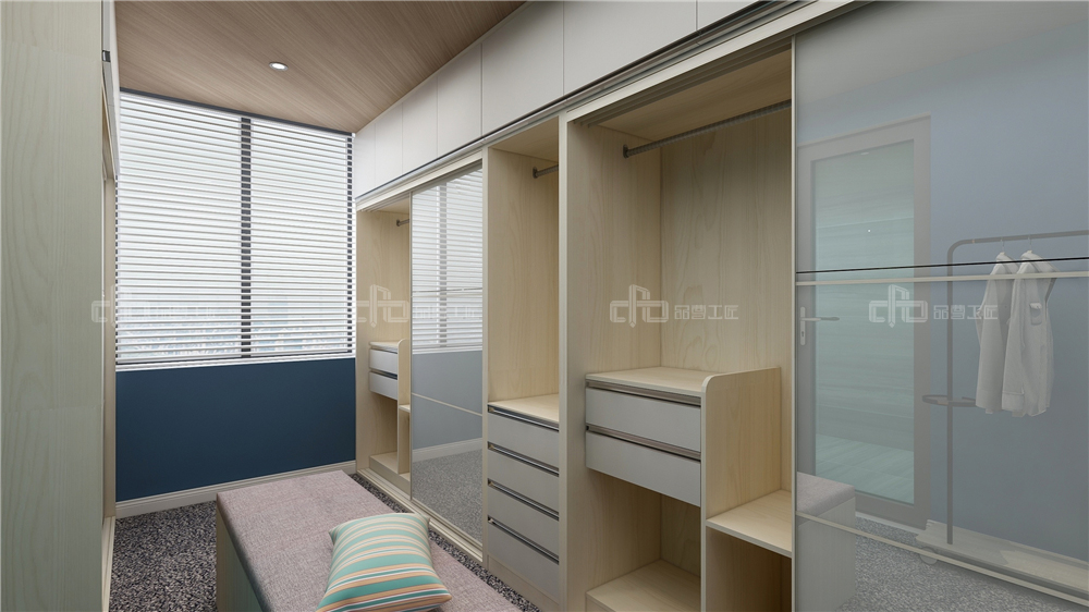 臥室衣柜由哪些結(jié)構(gòu)組成的?(圖2) 臥室衣柜由哪些結(jié)構(gòu)組成的?(圖2)