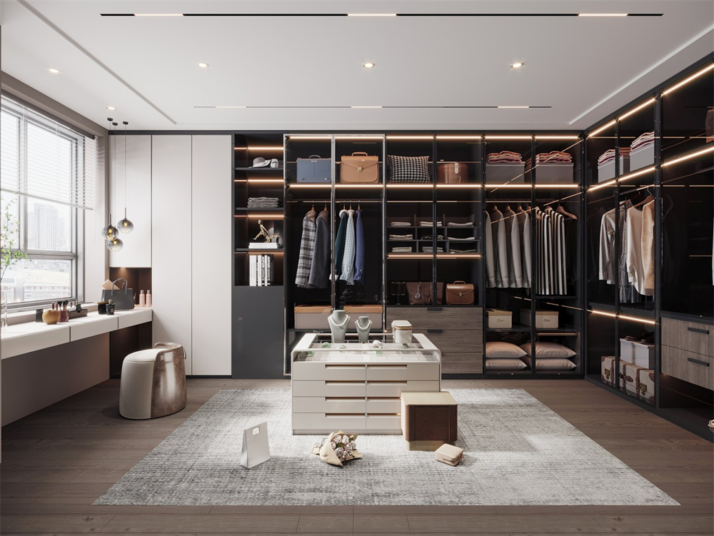 定制設計轉角衣柜注意什么?(圖1) 定制設計轉角衣柜注意什么?(圖1)