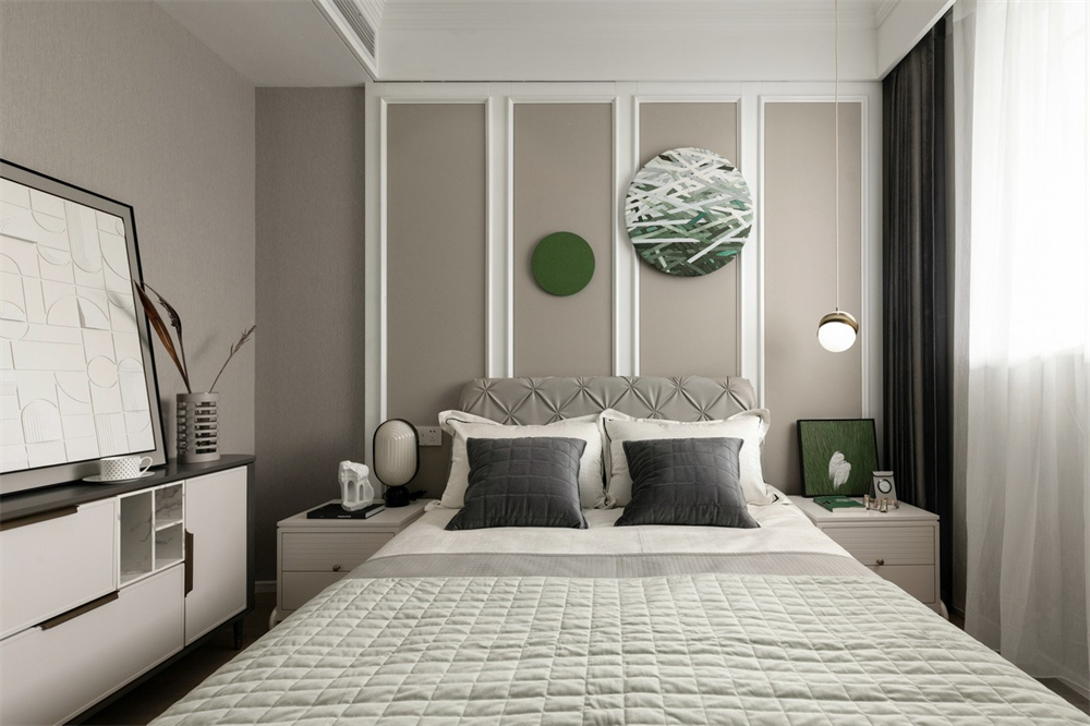 112㎡現(xiàn)代法式浪漫小三房風(fēng)格案例賞析(圖11) 112㎡現(xiàn)代法式浪漫小三房風(fēng)格案例賞析(圖11)