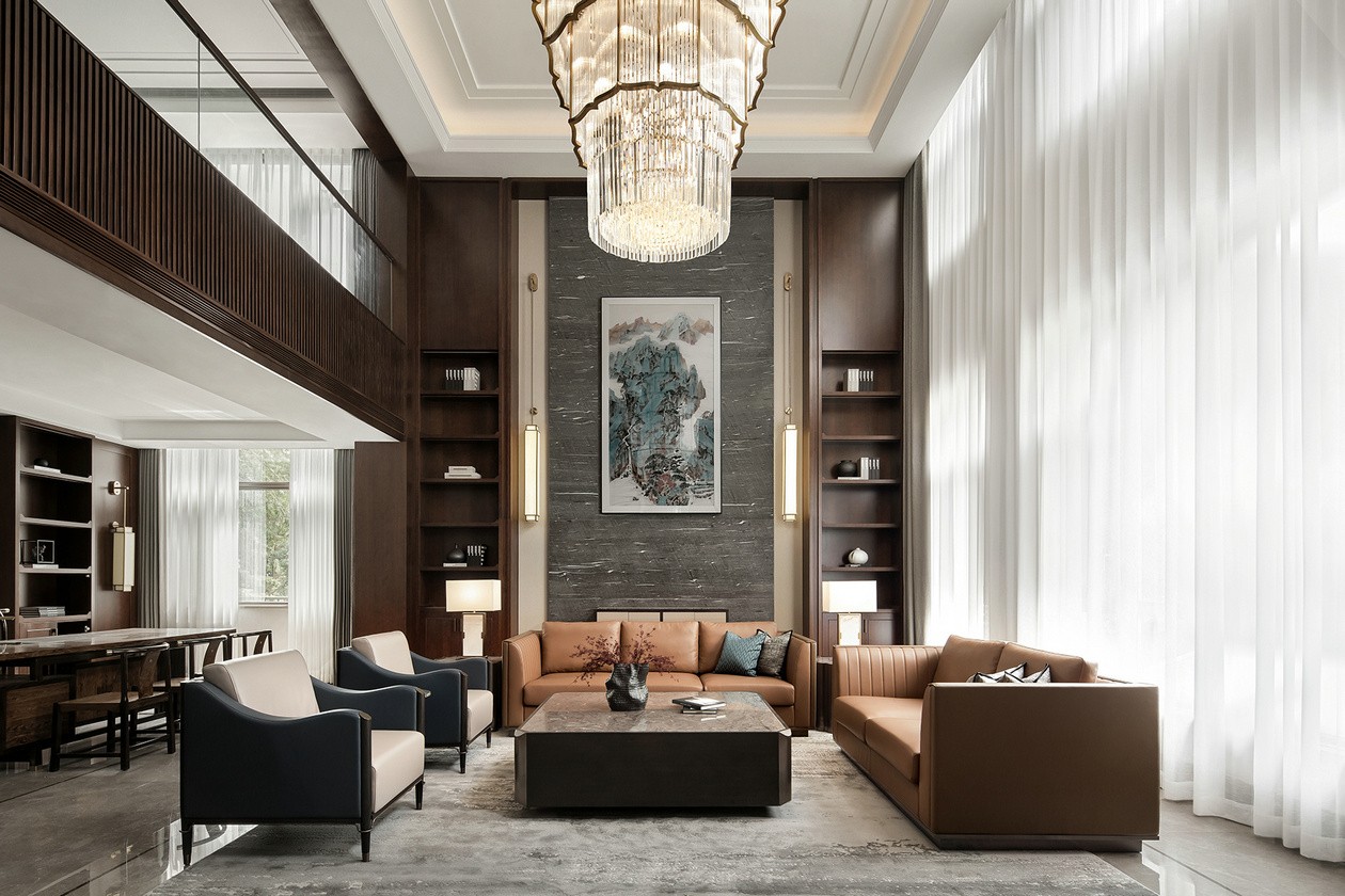 1000㎡別墅大宅整木定制,優(yōu)雅沉靜新中式(圖8) 8.jpg