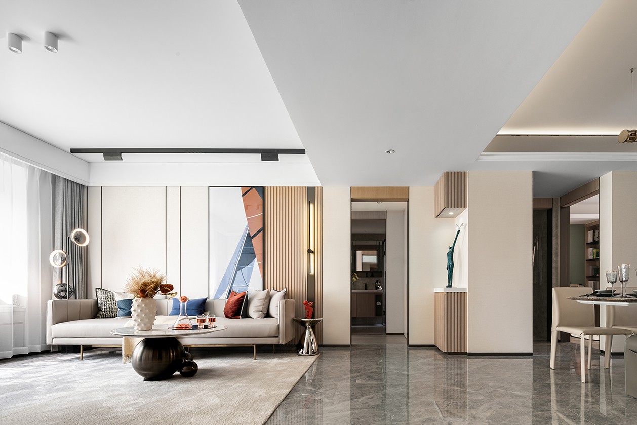 158㎡現代極簡風格設計,整木定制新悅章(圖3) 2.jpg