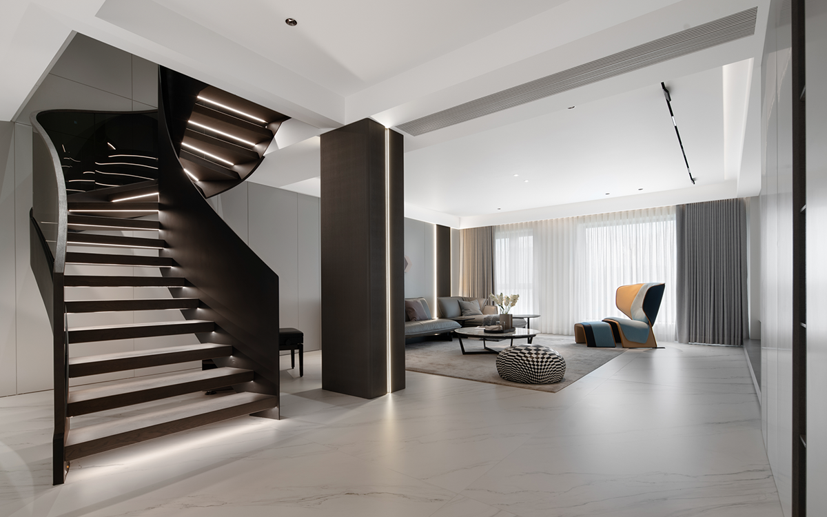 180㎡現(xiàn)代極簡全屋定制,簡約復(fù)式大宅案例(圖7) 8.jpg