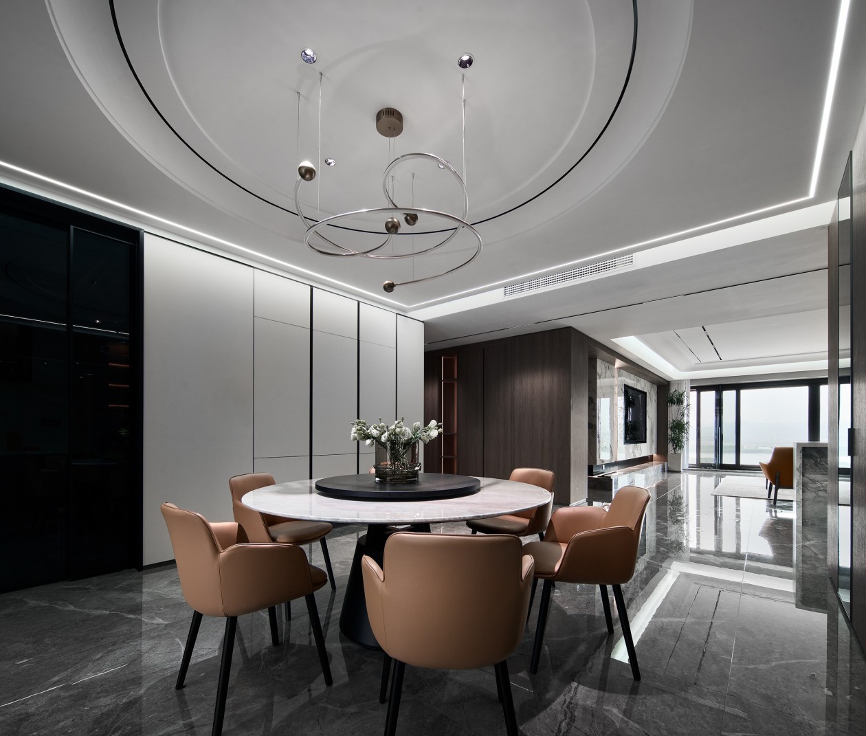 340㎡大平層整木定制,現(xiàn)代極簡風(fēng)格設(shè)計(jì)(圖1) 1.jpg