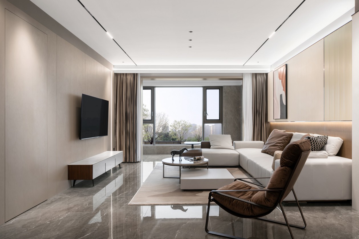 118㎡整木定制裝修,現(xiàn)代簡約風格設計(圖2) 2.jpg