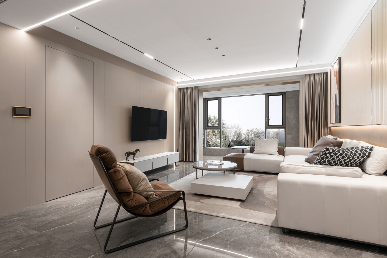 118㎡整木定制裝修,現(xiàn)代簡約風格設計(圖3) 3.jpg