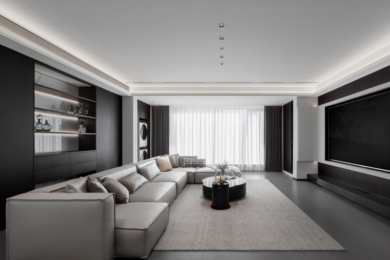 全屋整木定制設計,實拍現代簡約風格裝修(圖4) 4.jpg