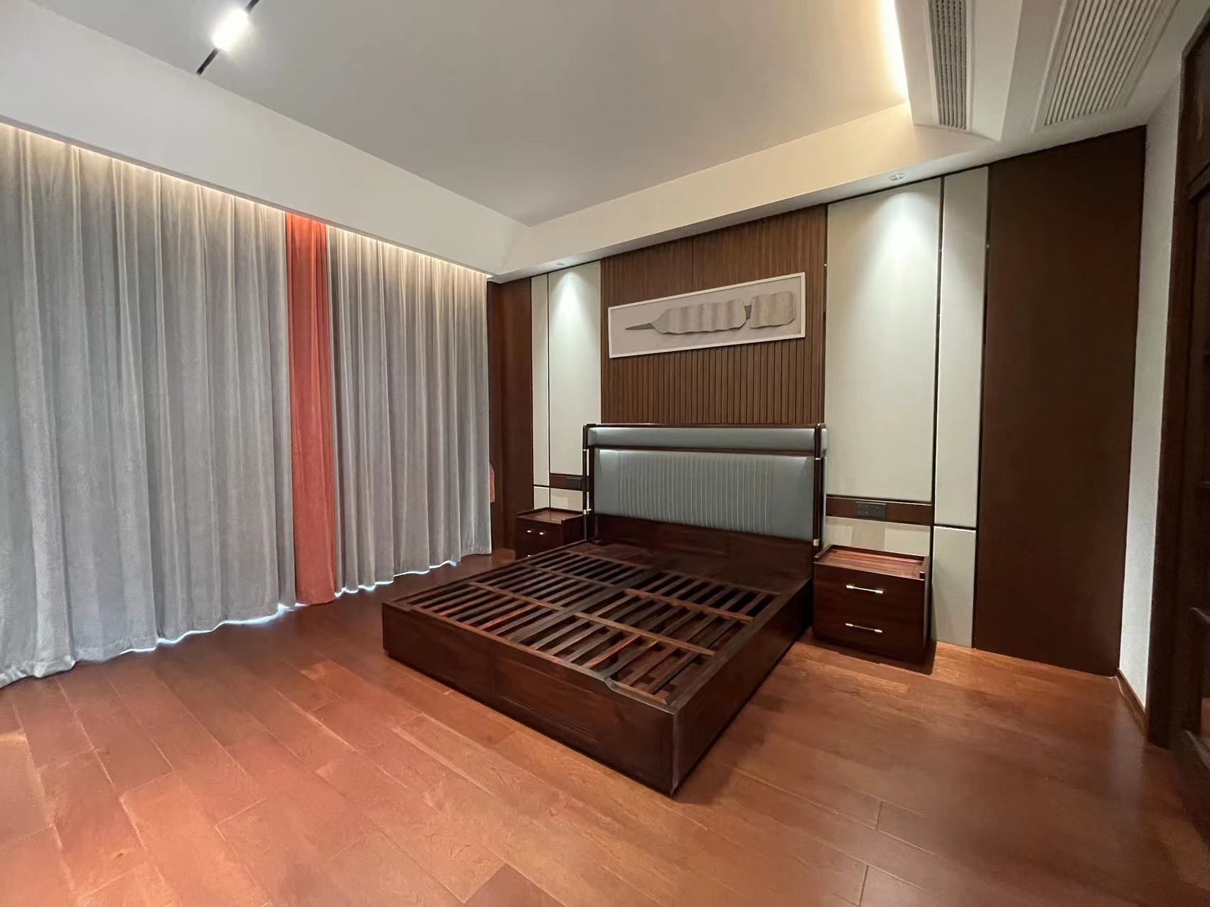 500㎡整木定制別墅,實拍新中式風格裝修(圖21) 22.jpg