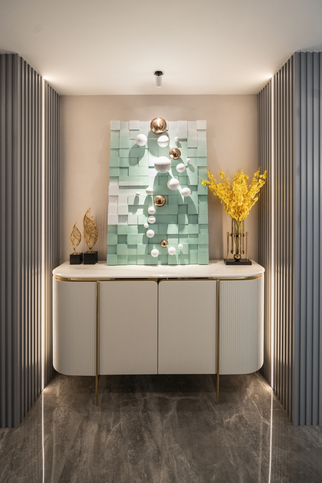 238㎡現(xiàn)代輕奢大平層,整木定制四居室案例(圖2) 2.jpg