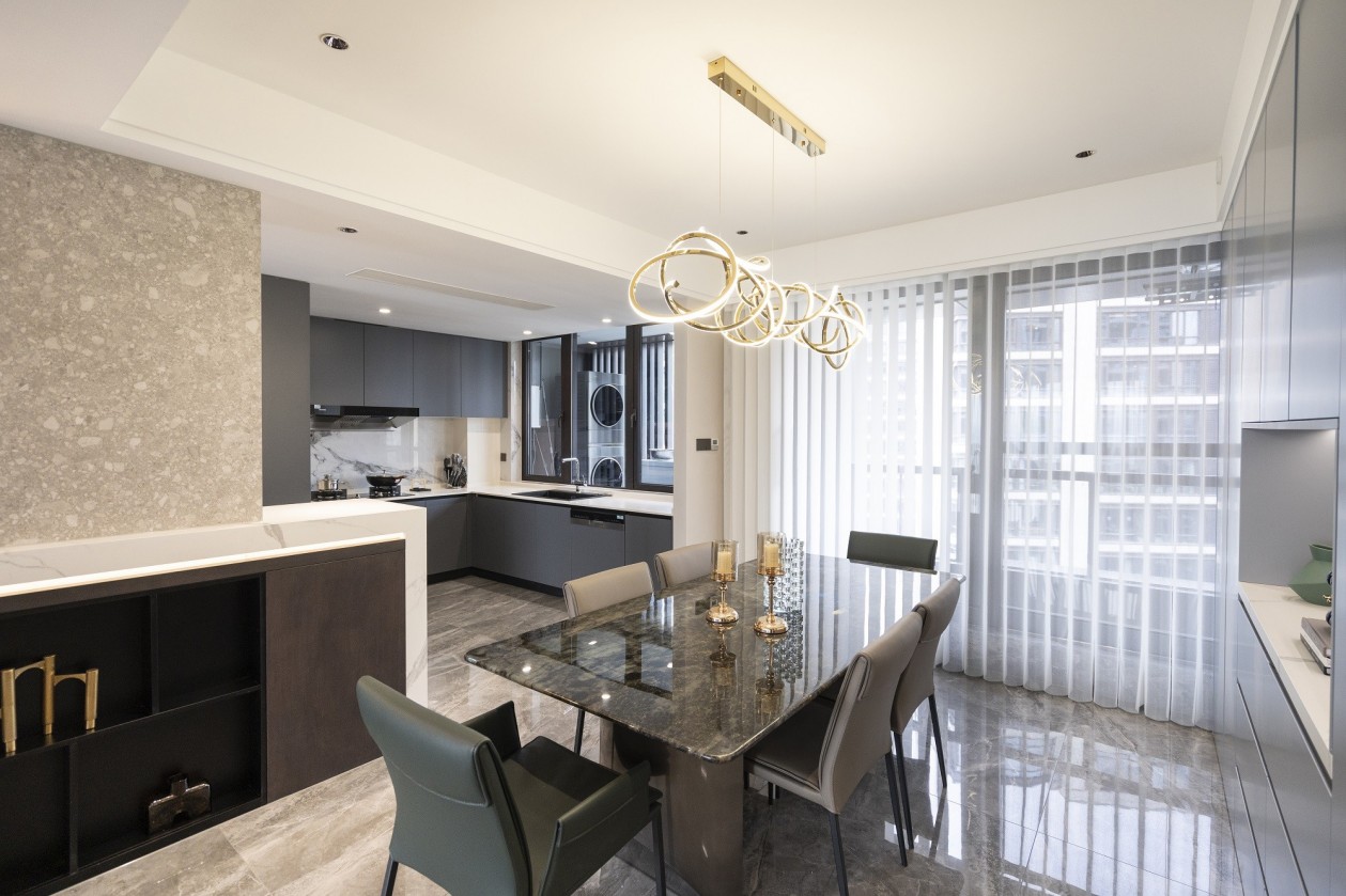 238㎡現(xiàn)代輕奢大平層,整木定制四居室案例(圖10) 10.jpg