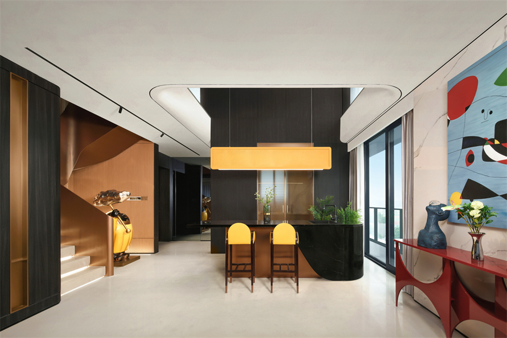 385㎡別墅裝修設計,優(yōu)雅的意式極簡風格(圖2) 2.jpg