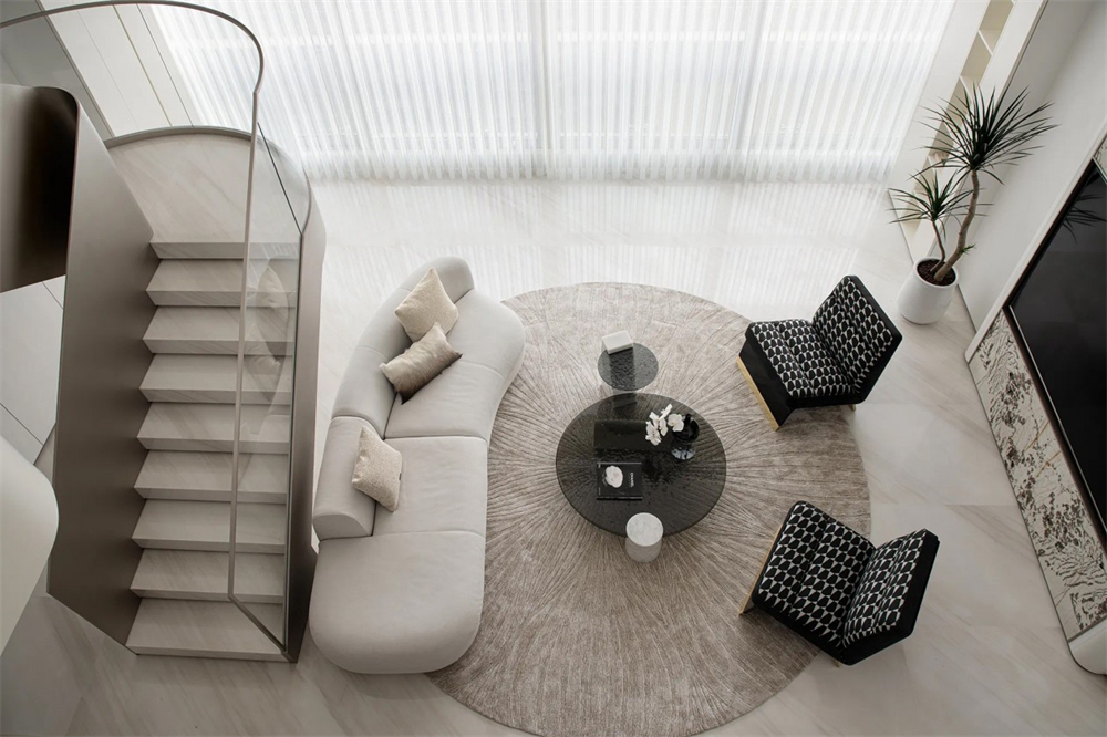 350㎡現代簡約風格,頂層復式住宅裝修設計(圖4) 4.jpg