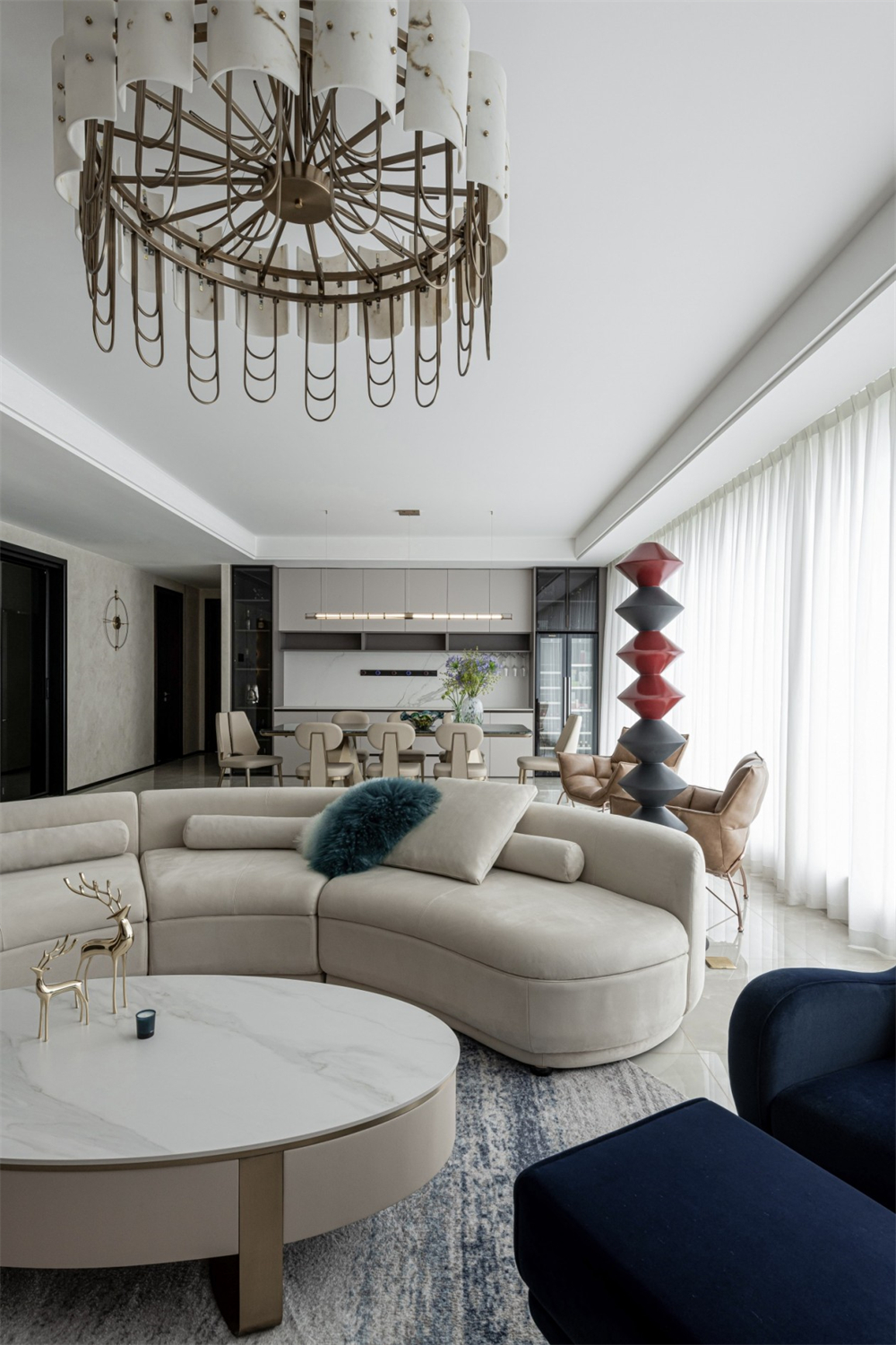 270㎡全屋整木定制大平層,現代輕奢風格(圖8) 7.jpg