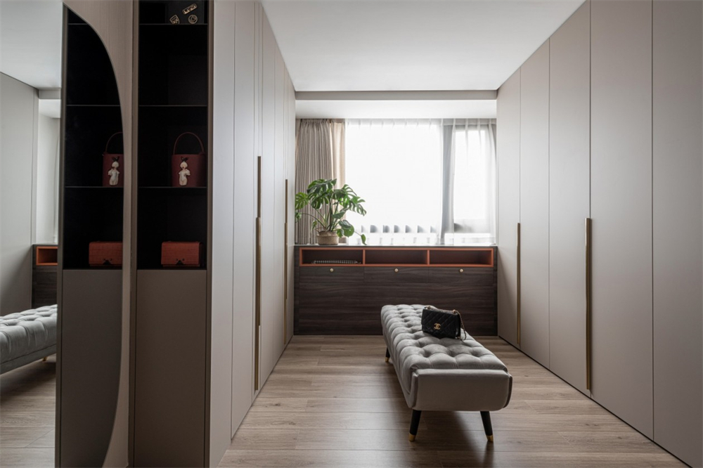 270㎡全屋整木定制大平層,現代輕奢風格(圖20) 19.jpg