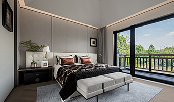 409㎡整木定制別墅，簡約新中式風格