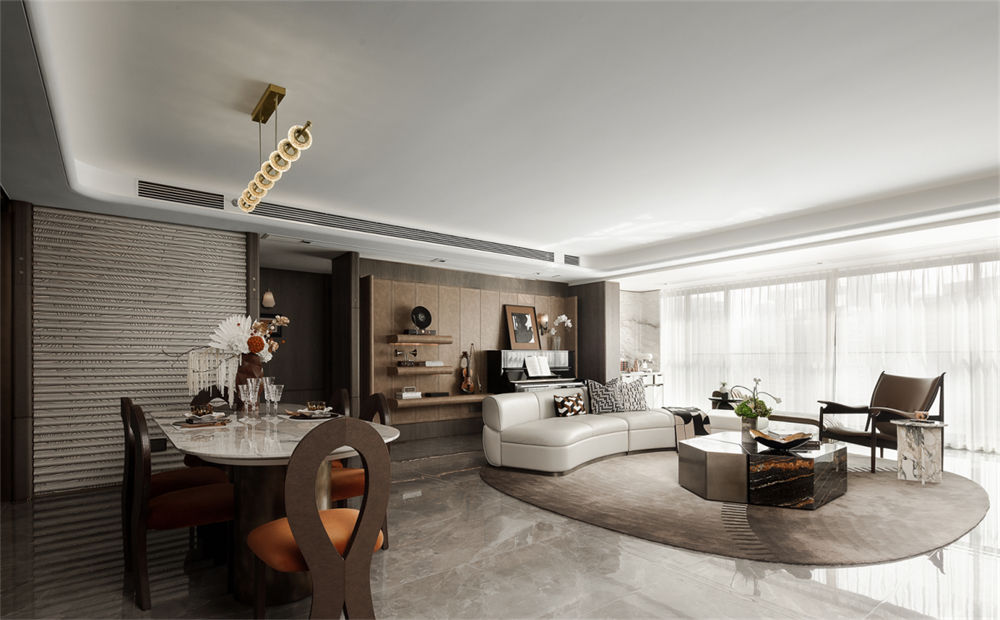 178㎡現代極簡樣板房,時尚雅致美家(圖8) 8.jpg