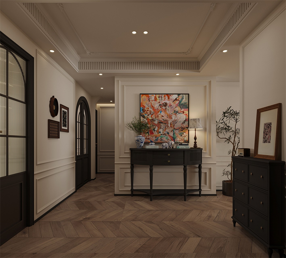 入戶玄關(guān)怎么設(shè)計(jì)比較實(shí)用?(圖1) 1.jpg