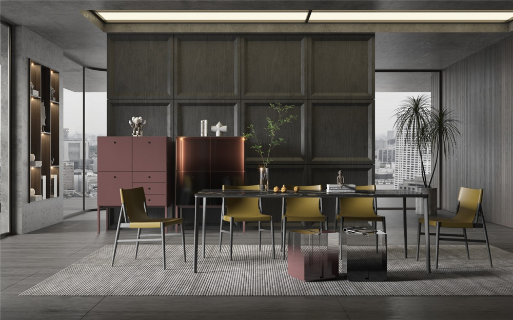 餐廳是定制酒柜還是餐邊柜?(圖1) 餐廳是定制酒柜還是餐邊柜?(圖1)