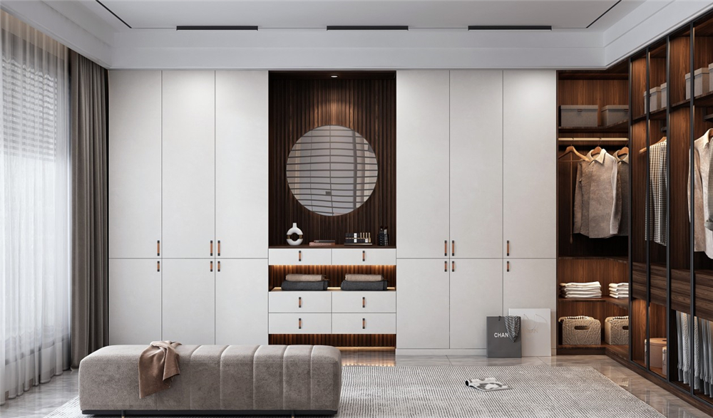 主臥衣柜設計什么款式柜門好?(圖1) 主臥衣柜設計什么款式柜門好?(圖1)