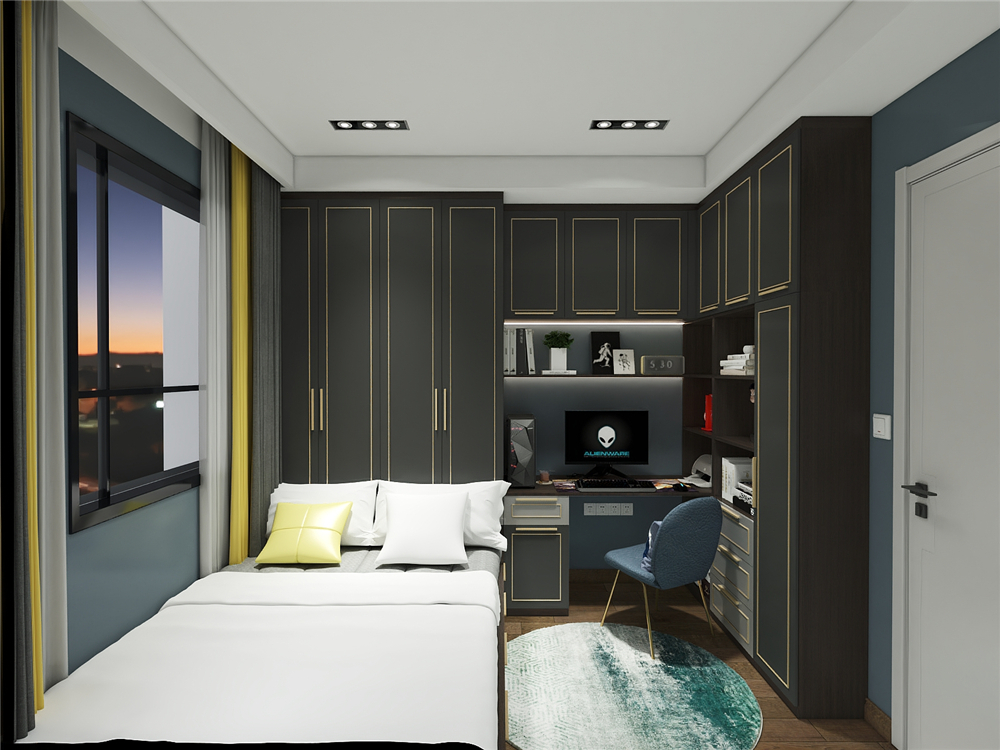 轉(zhuǎn)角書柜有什么特點(diǎn)、優(yōu)缺點(diǎn)?(圖2) 整木定制