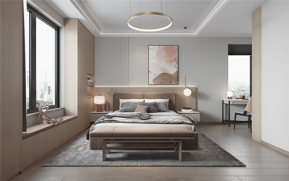 小臥室怎么進行全屋定制裝修?(圖2) 全屋定制,定制家居,整木定制