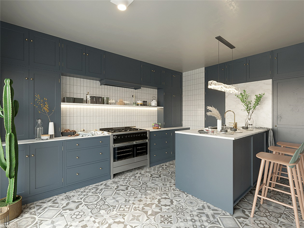 定制櫥柜后面要不要貼瓷磚?(圖1) 品尊工匠