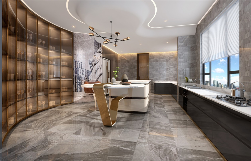 廚房島臺是什么,要不要設計?(圖3) 品尊工匠