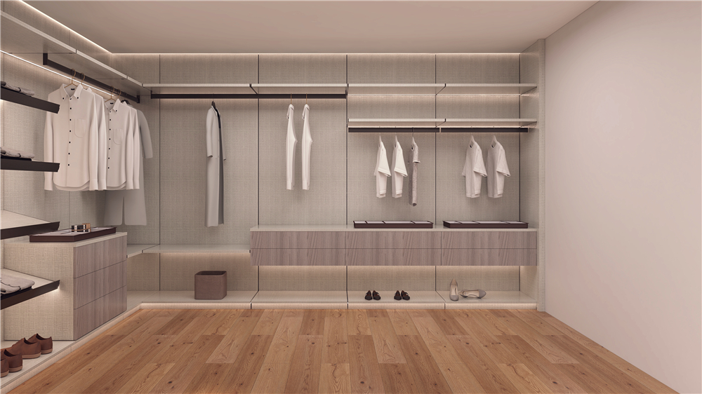 衣柜柜門都選擇什么材質(zhì)的?(圖1) 品尊工匠