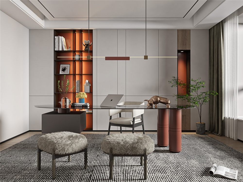 書房一般都裝修什么風格的比較好?(圖1) 書房一般都裝修什么風格的比較好?(圖1)