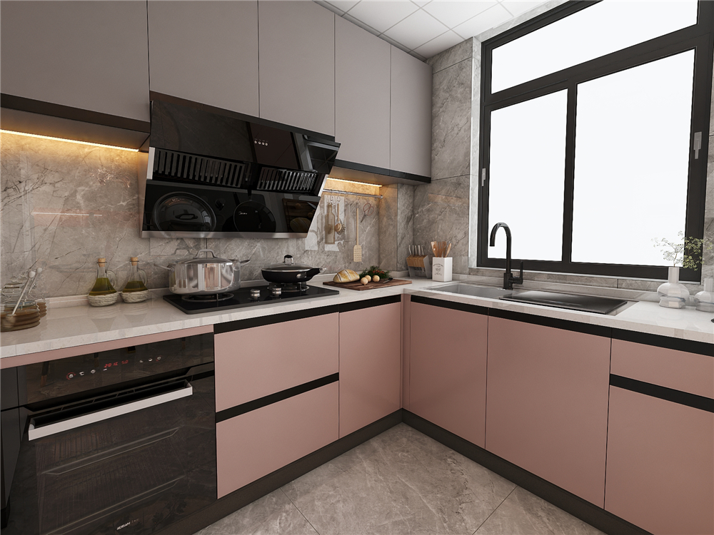 廚房里的櫥柜定制要注意什么?(圖1) 廚房里的櫥柜定制要注意什么?(圖1)