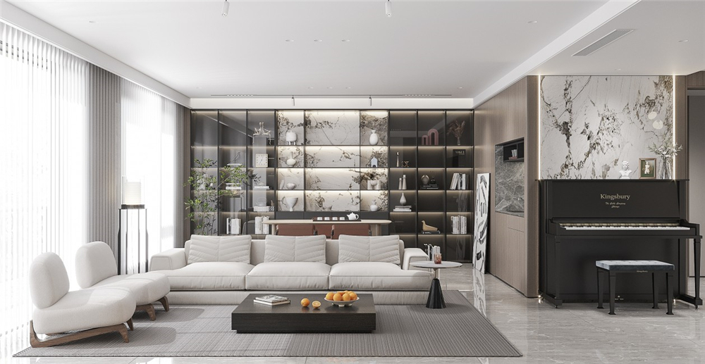 全屋定制現代輕奢風格是什么?(圖2) 全屋定制